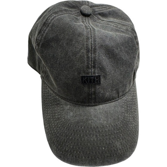Kith Accessories - Kith Women Pigment Wash Cap 'Black' NWOT
